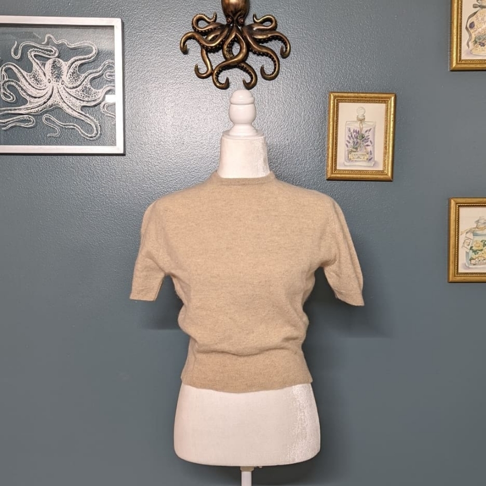 1950s Jean Scott Full Fashioned Cashmere Sweater
